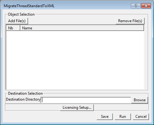 Creating Thread Standards in CATIA V5 Using an XML File